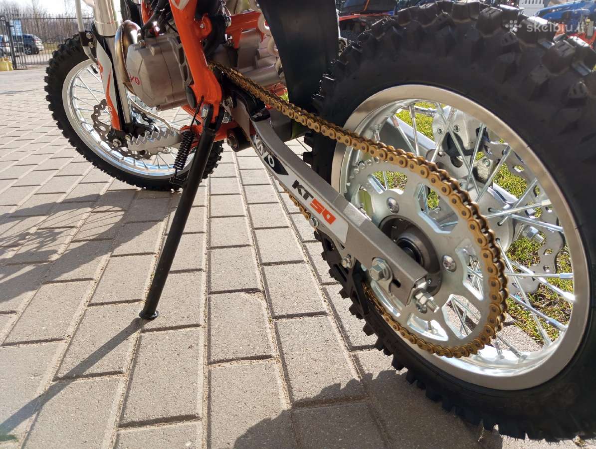 Vaikiškas motociklas Kayo Kt50 - nuotraukos Nr. 9