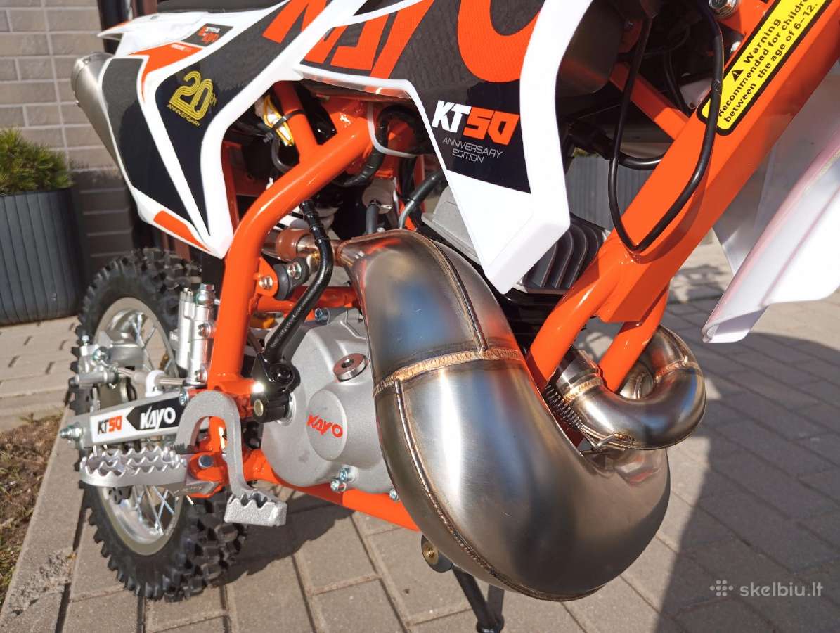 Vaikiškas motociklas Kayo Kt50 - nuotraukos Nr. 8