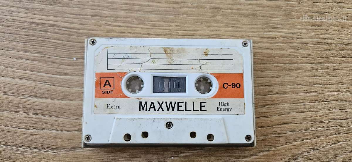 Kasetė Maxwelle C-90 1vnt.