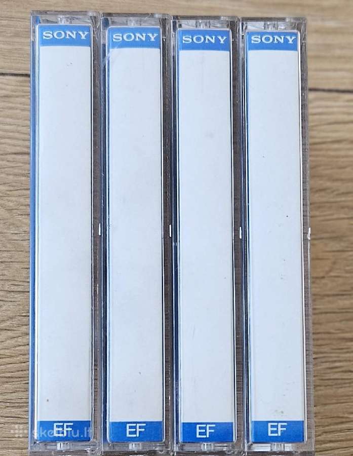 Kasetės Sony Ef90 6vnt. - nuotraukos Nr. 2