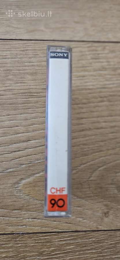 Kasetės Sony Chf90-2vnt. Chf60-1vnt. - nuotraukos Nr. 3