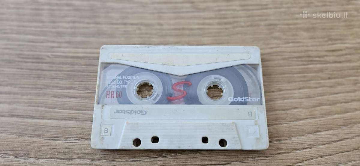 Kasetės Goldstar Hr 60 1vnt
