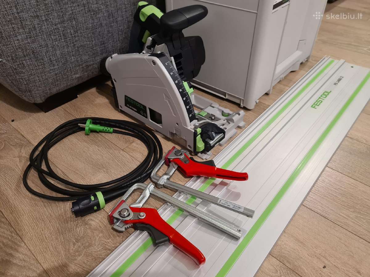 Festool Ts 60 Kebq-plus-fs įgilinamas pjuklas - Skelbiu.lt