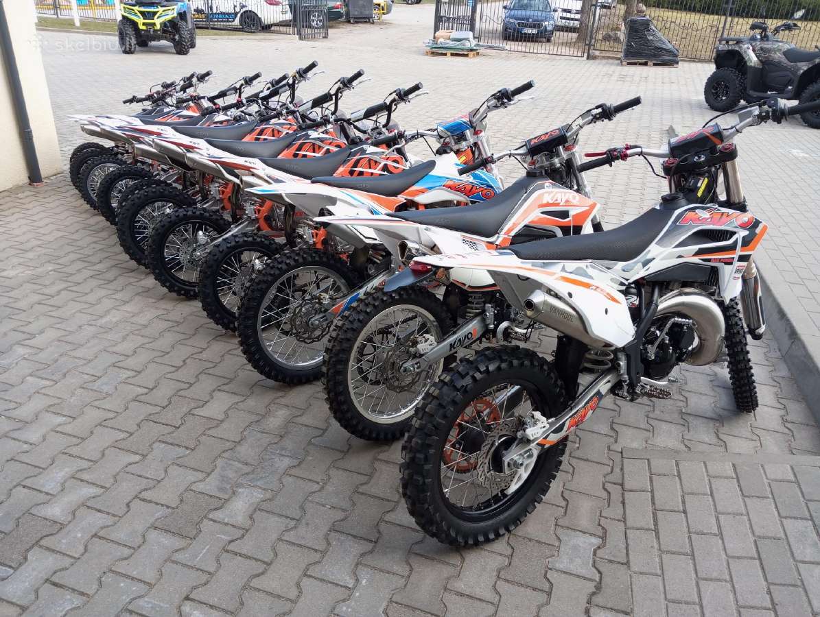 Vaikiškas motociklas Kayo Kt50 - nuotraukos Nr. 12