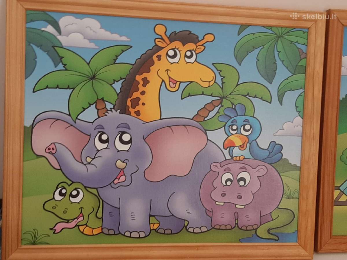 Nauji nenaudota paveikslai į vaikų kambarį 1vnt 7e - nuotraukos Nr. 2