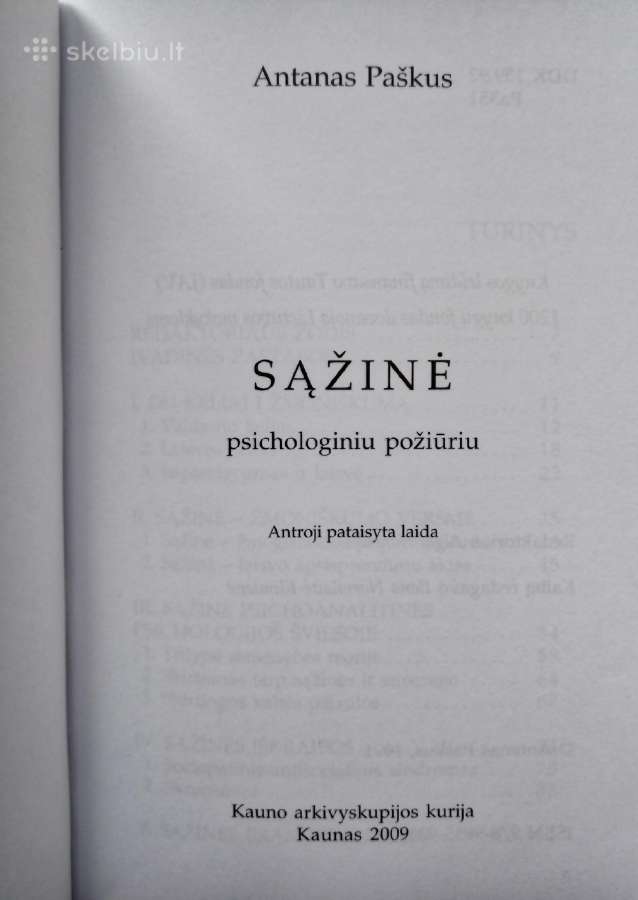 *Antanas Paškus Sąžinė 2009 m. - nuotraukos Nr. 3
