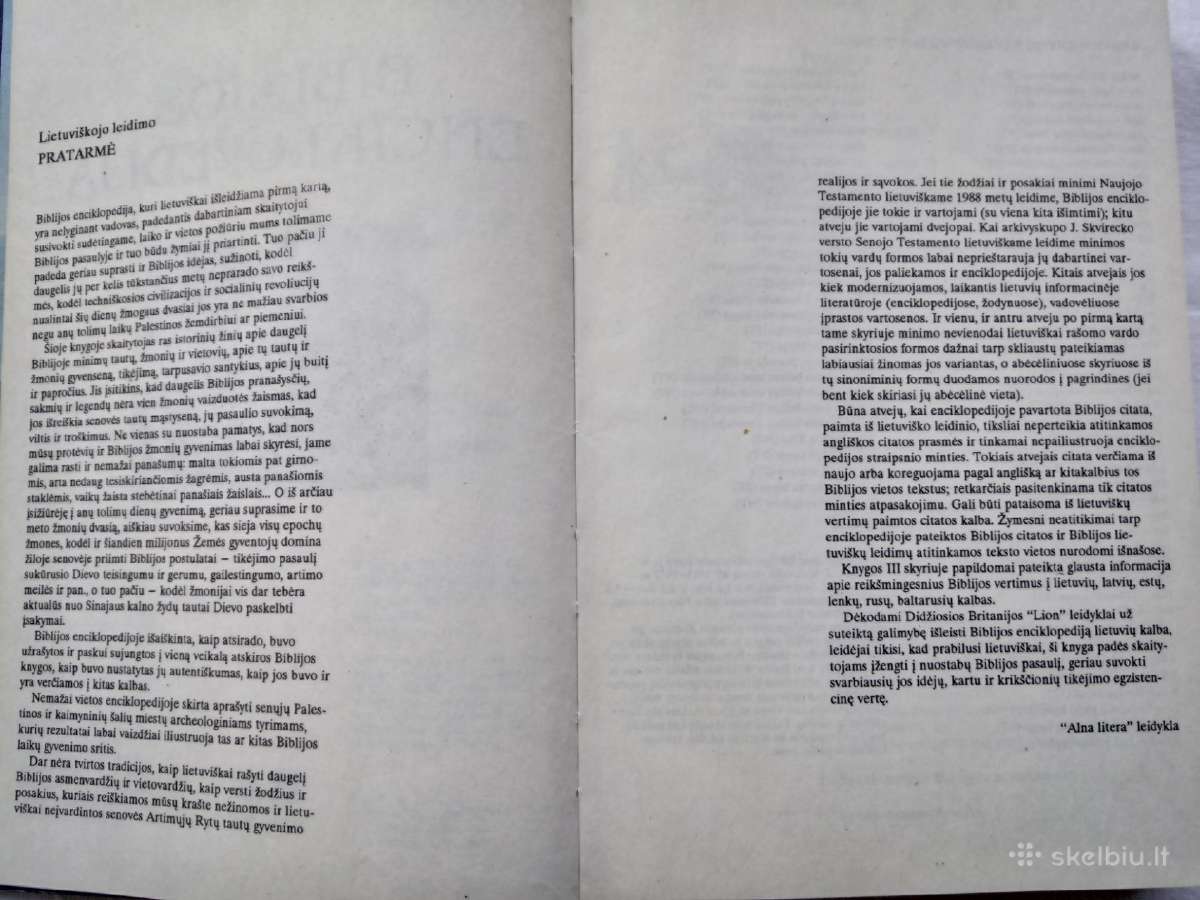 -Biblijos enciklopedija 1992 m. - nuotraukos Nr. 4