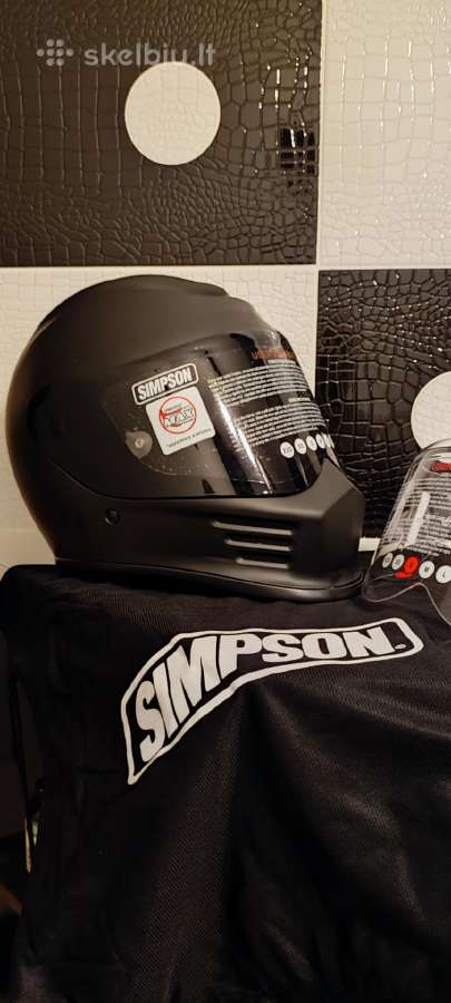 Naujas Simpson Speed Bandit šalmas