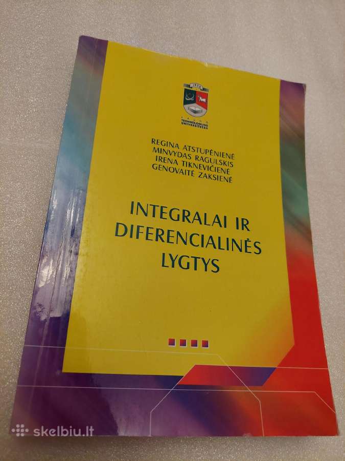 Integralai ir diferencialinės lygtys