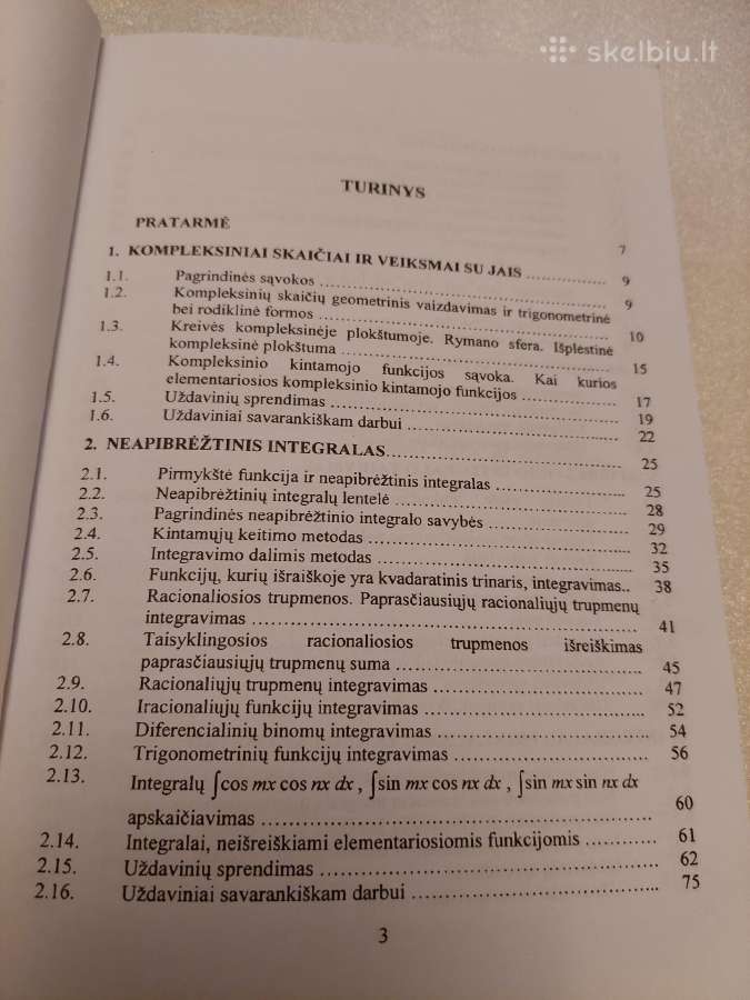 Integralai ir diferencialinės lygtys - nuotraukos Nr. 3