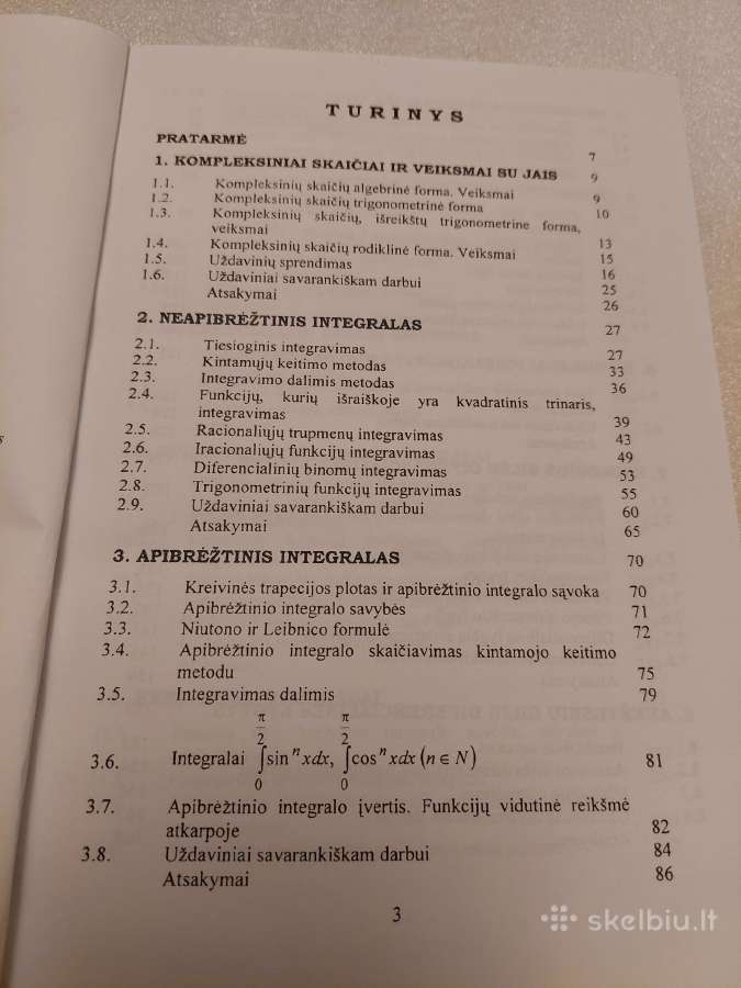 Integralai ir diferencialinės lygtys - nuotraukos Nr. 3