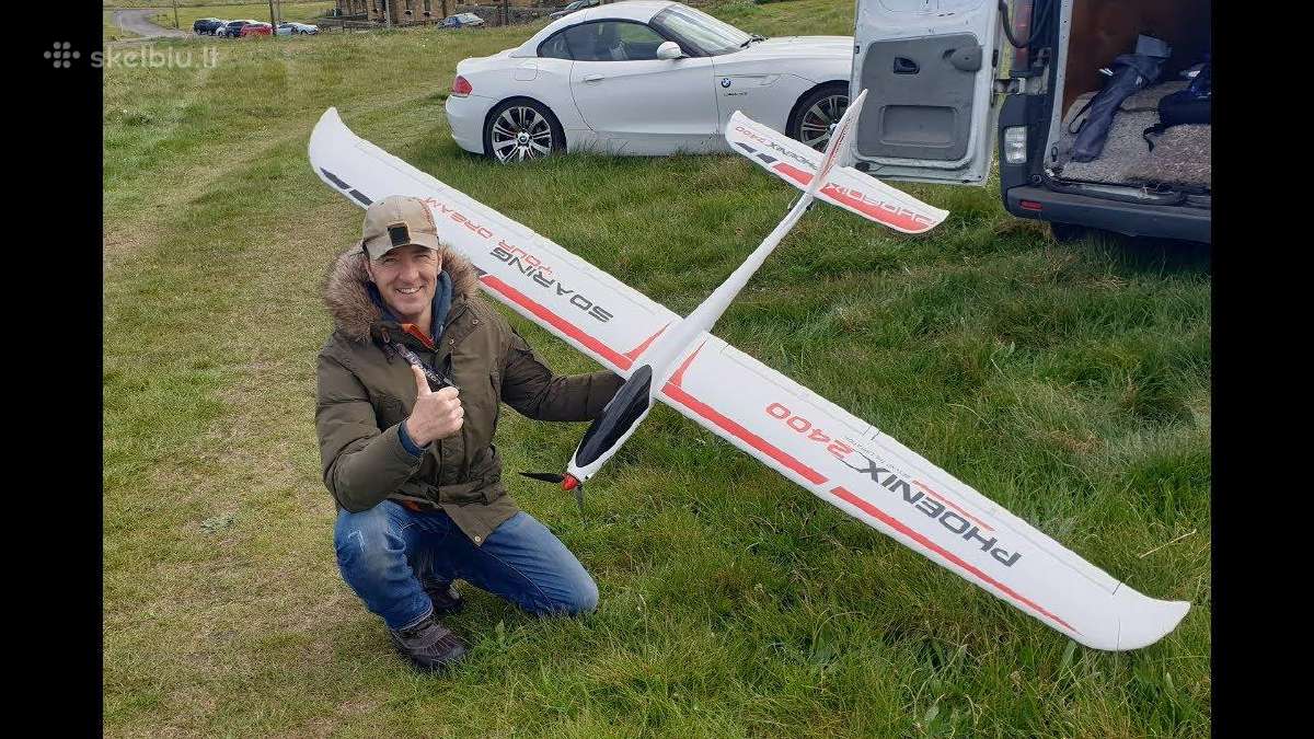 Nauji RC lėktuvai Volantexrc Phoenixs 2400mm Pnp - nuotraukos Nr. 6