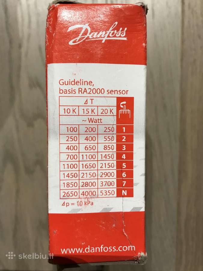 Danfoss Ra-n 15 presuojamas termostatinis ventilis - nuotraukos Nr. 4