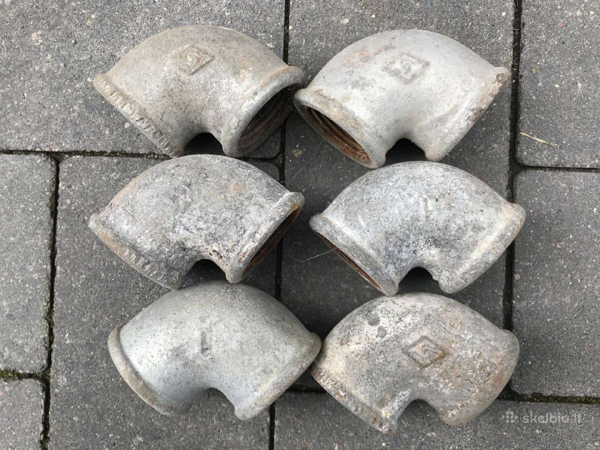 Ketaus srieginės fasoninės dalys 1/2", 3/4" ir 1" - nuotraukos Nr. 3