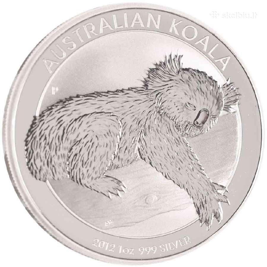 Sidabrinės investicinės monetos 1oz 999ag