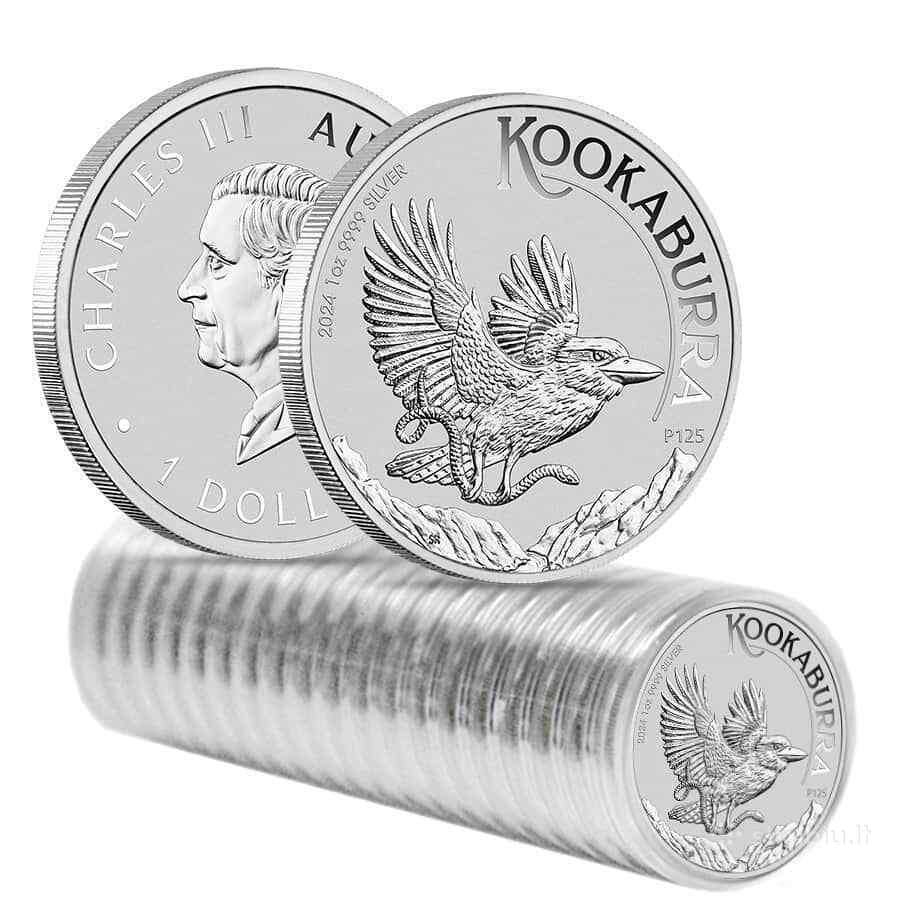 Sidabrinės investicinės monetos 1oz 999ag - nuotraukos Nr. 6