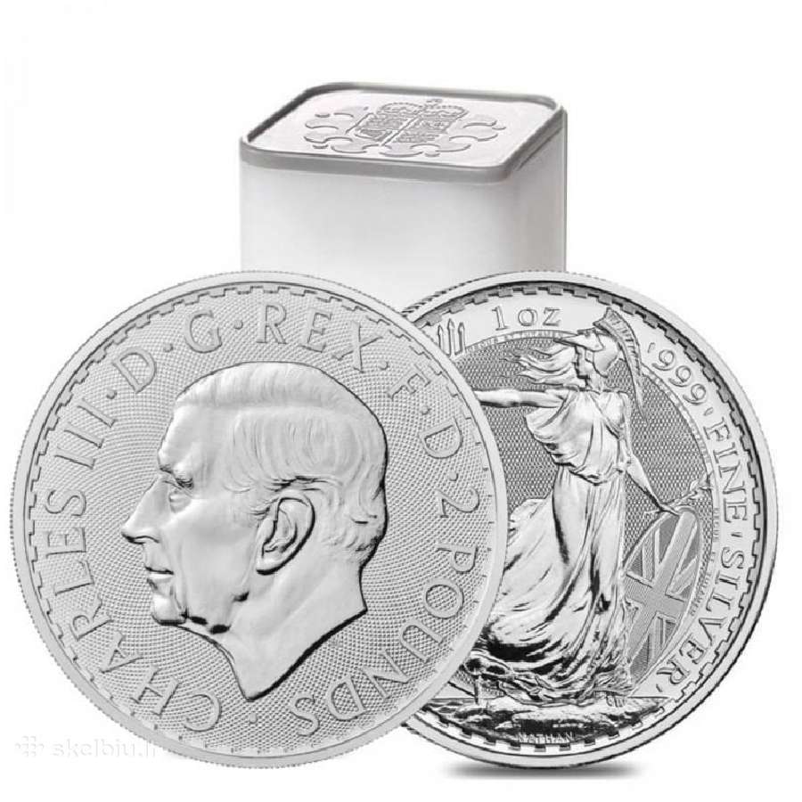 Sidabrinės investicinės monetos 1oz 999ag - nuotraukos Nr. 14