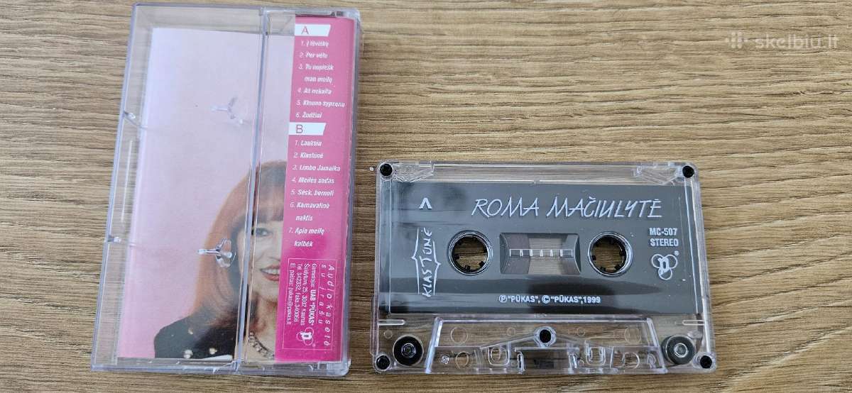 Kasetė Roma Mačiulytė-klastūnė
