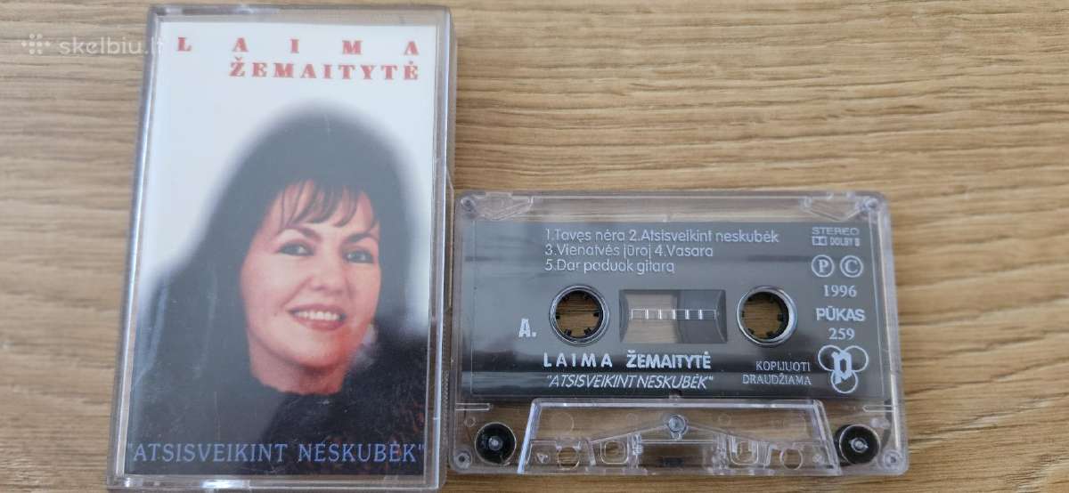 Kasetė Laima Žemaitytė-atsisveikint Neskubėk