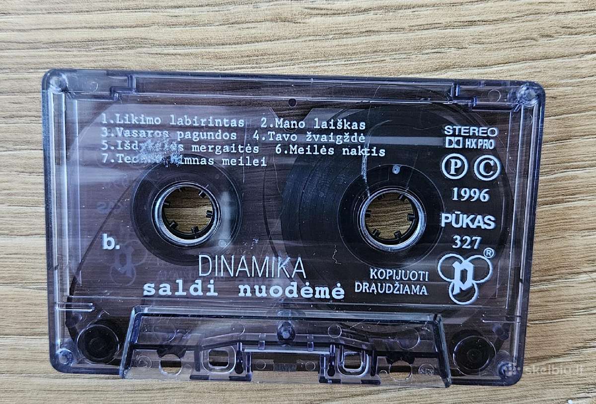 Kasetė Dinamika-saldi Nuodėmė - nuotraukos Nr. 2