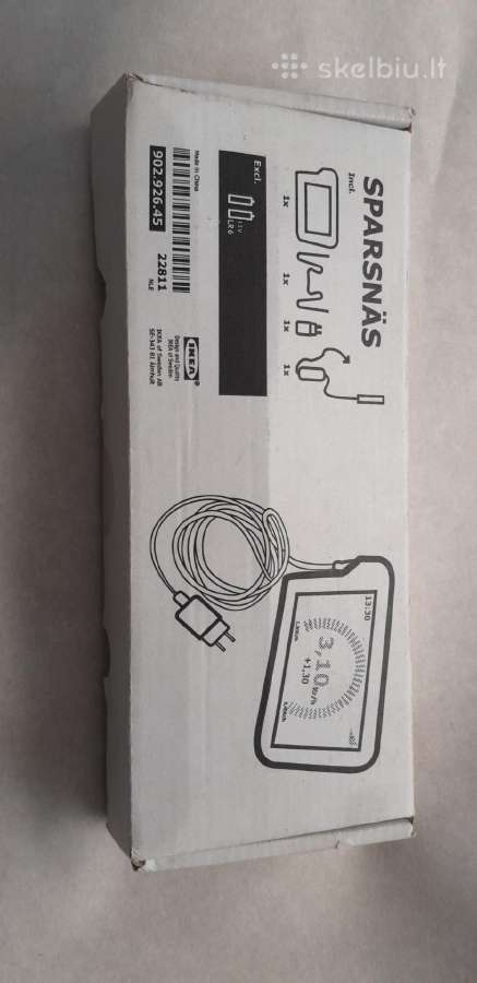Ikeasparsnas elektros energijos bevielis matuoklis