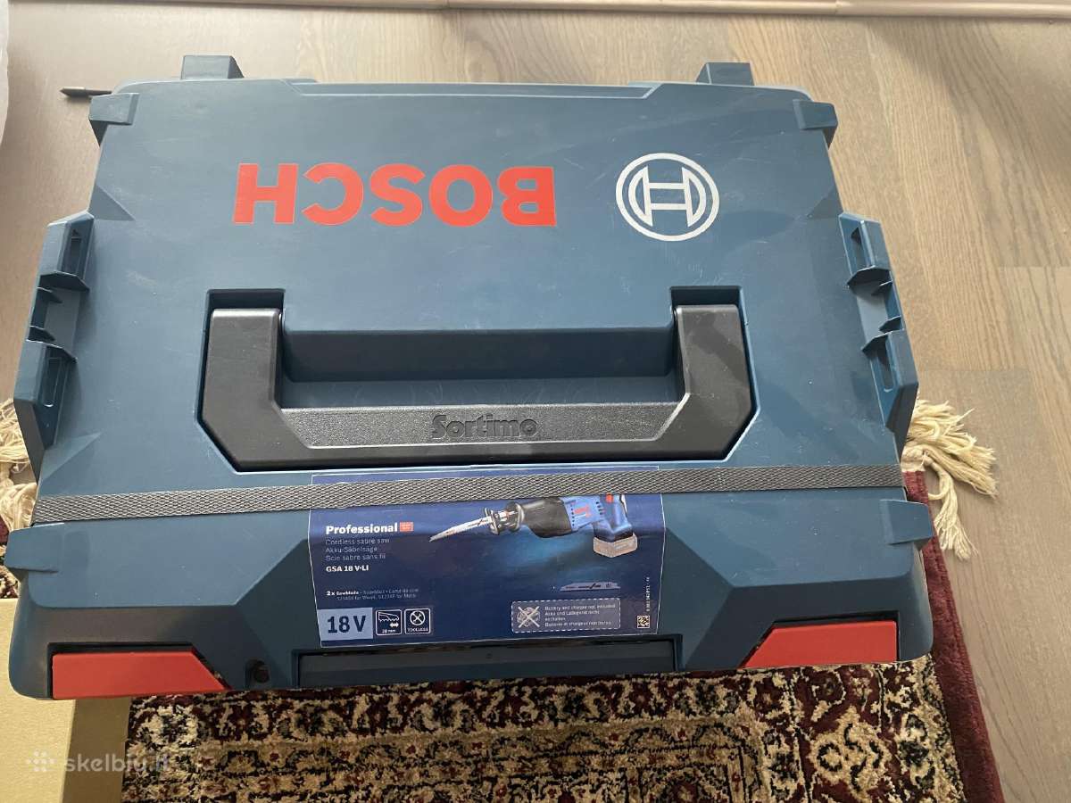 Bosch Gsa 18v tiesinis pjuklas