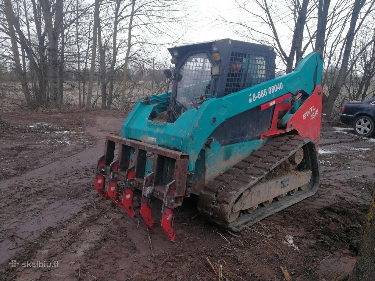 Apleistų sklypų tvarkymas, bobcat krautuvo nuoma - nuotraukos Nr. 10
