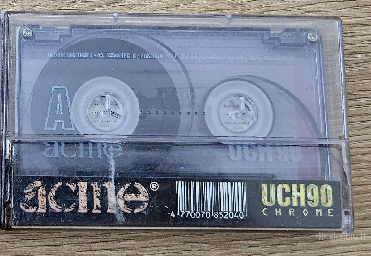 Kasetė Acme Uch90 Chrome 1vnt