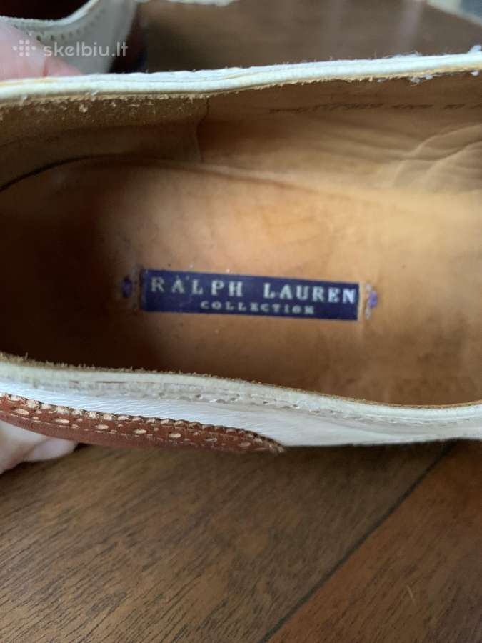 Rudi su kremine spalva Ralph Lauren bateliai - nuotraukos Nr. 5
