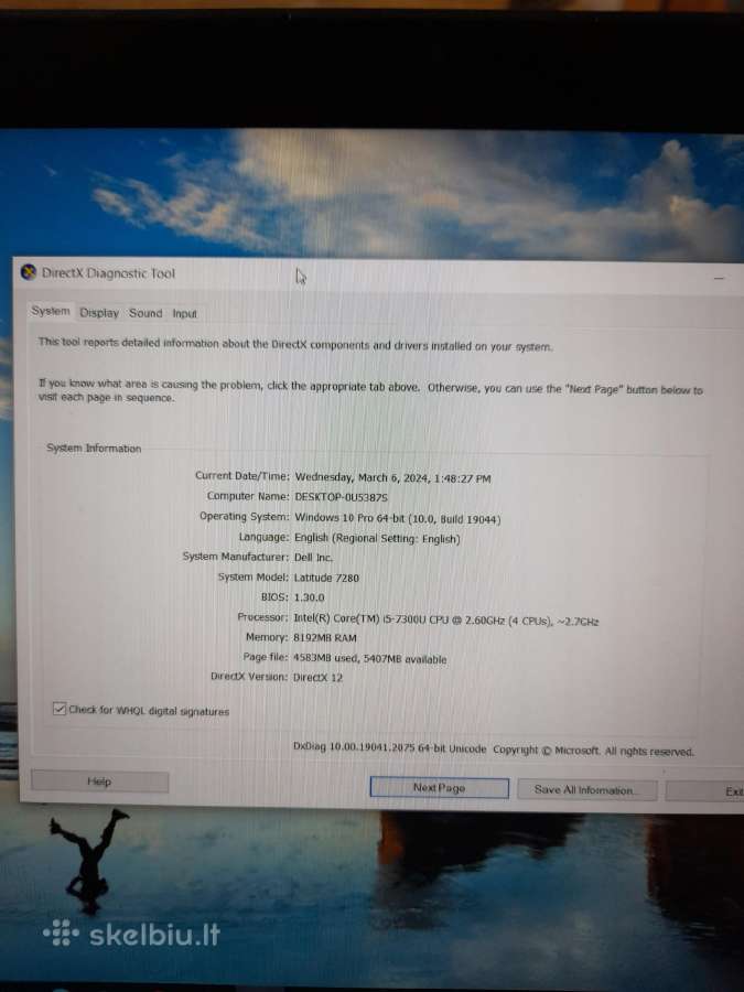 Dell Latitude E7280 - nuotraukos Nr. 2