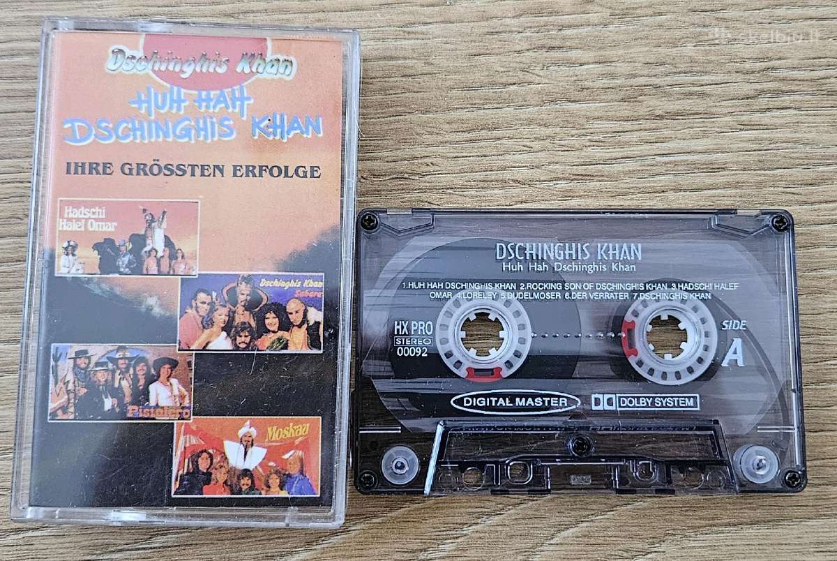 Kasetė Dschnghis Khan-huhhah Dschnghis Khan