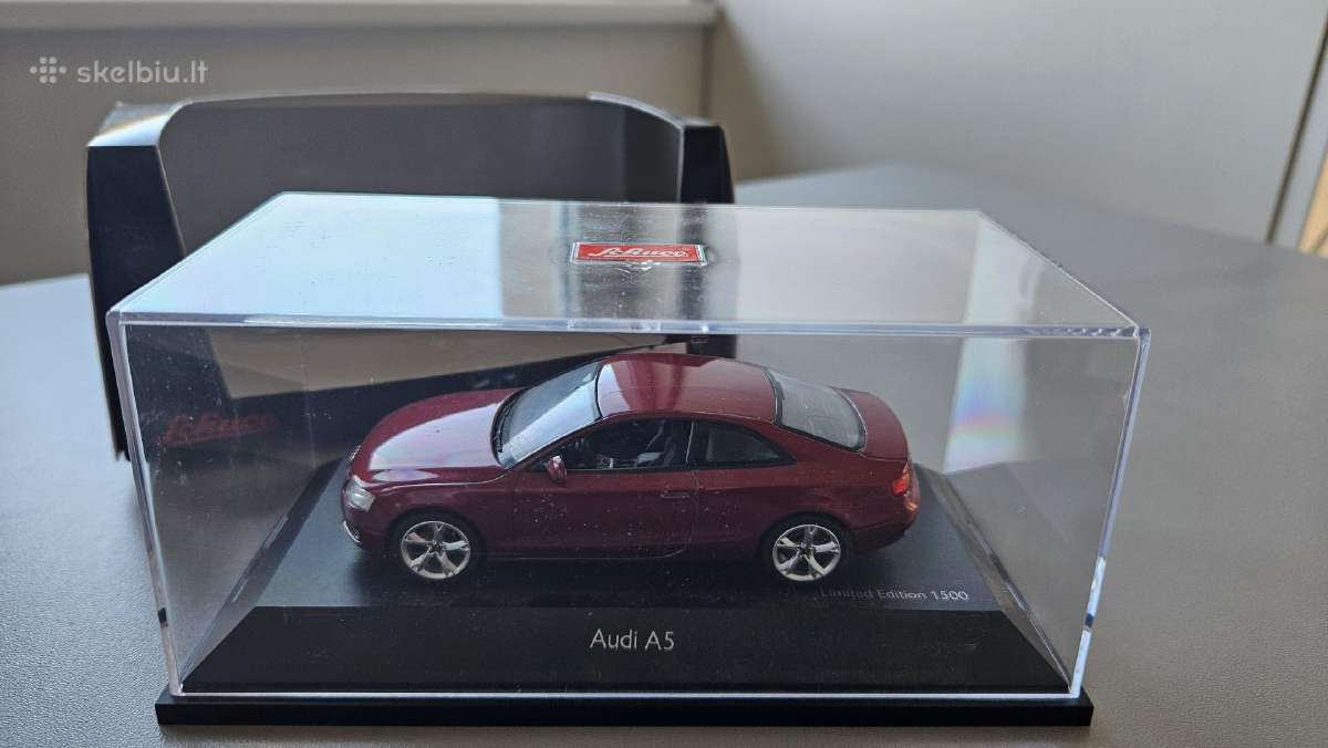 1:43 Audi A5 (Limited edition 1500, Schuco) - nuotraukos Nr. 2