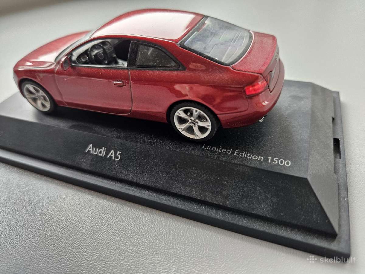 1:43 Audi A5 (Limited edition 1500, Schuco) - nuotraukos Nr. 6