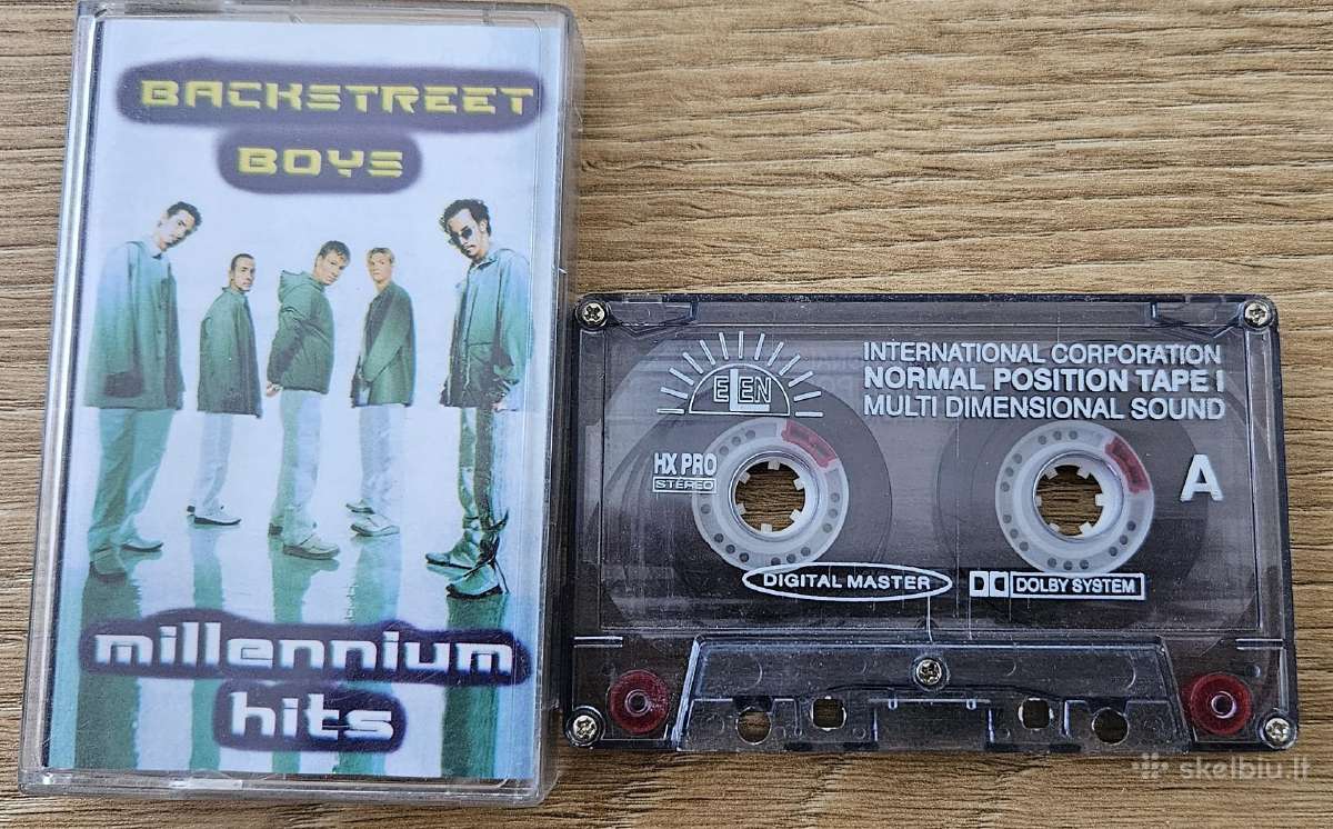Kasetė Backstreet Boys-millennium Hit