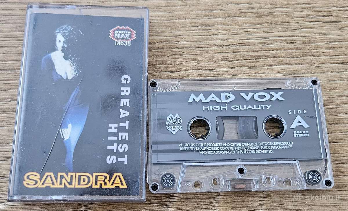 Kasetė Sandra-greatest Hits
