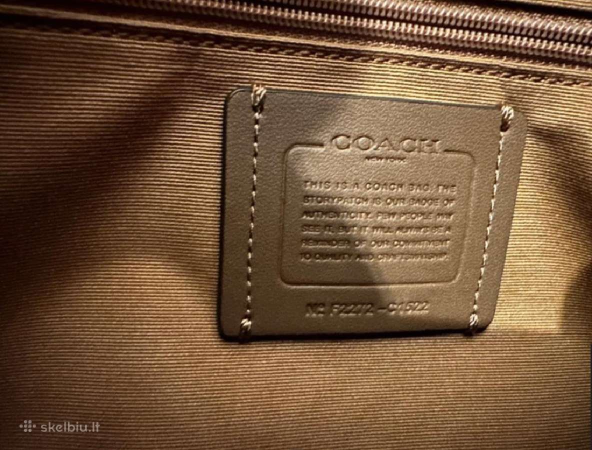 Originali Coach Morgan Saddle Rankinė - nuotraukos Nr. 7