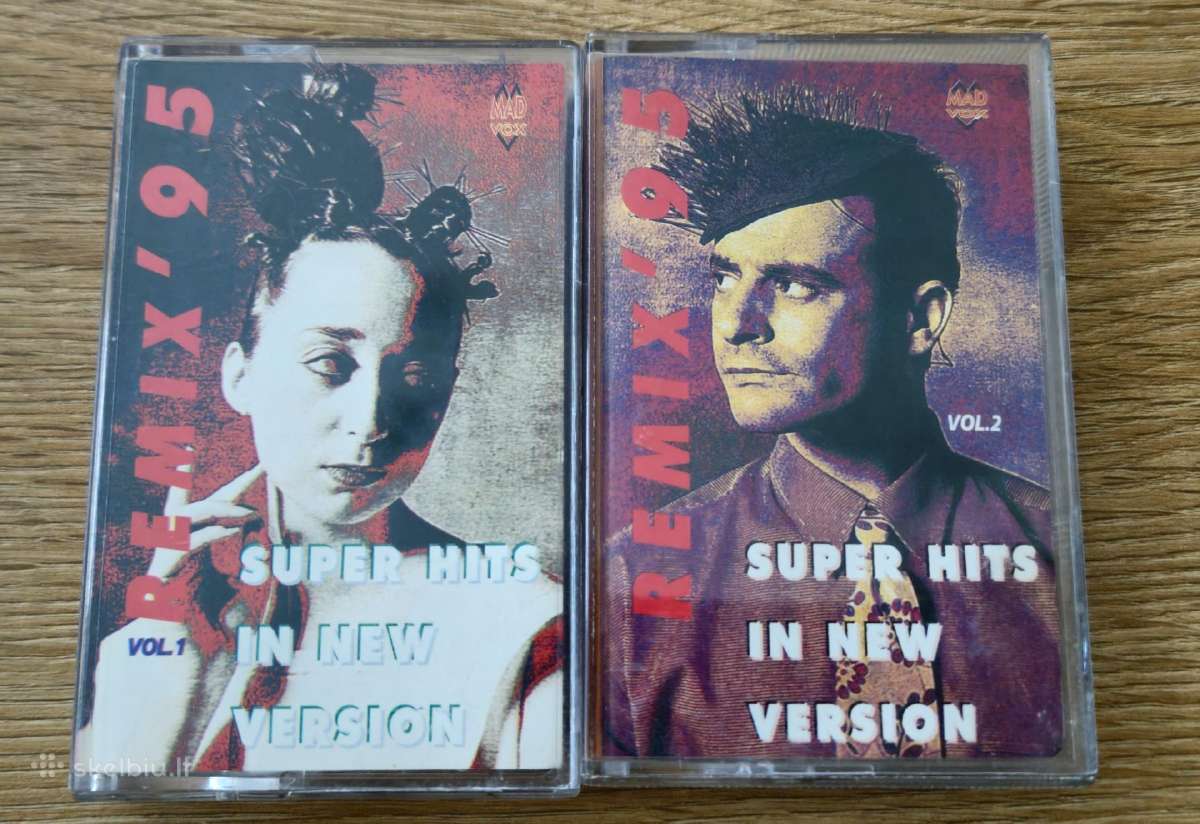 Kasetės Super Hit In New Verion Vol.1,2