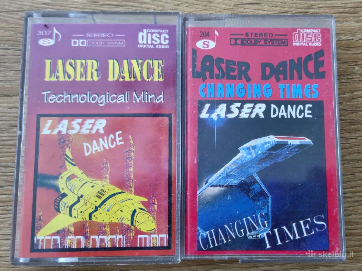 Kasetės Laser Dance