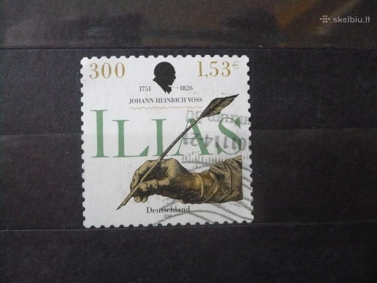2001 m. 250-osios rašytojo Johano Heinricho Vosso