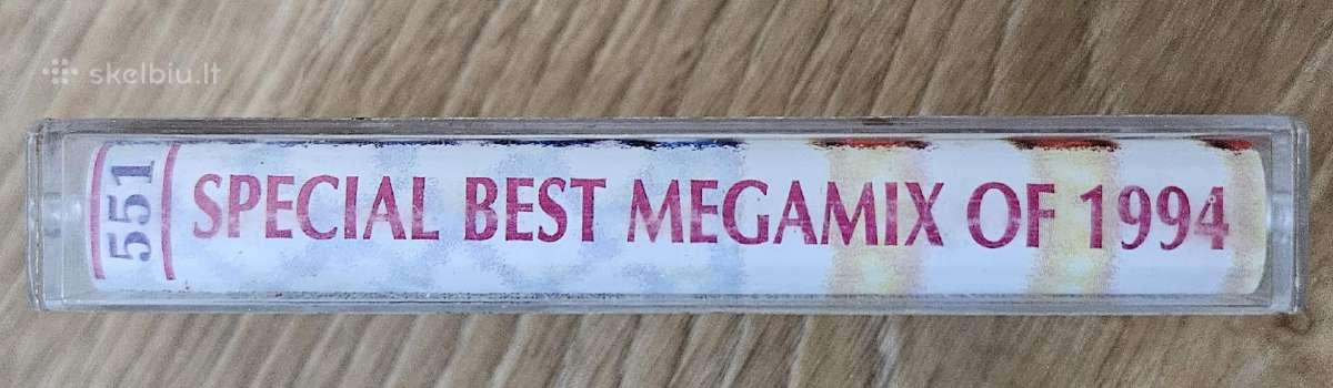 Kasetė Special Best Megamix Of 1994 - nuotraukos Nr. 3
