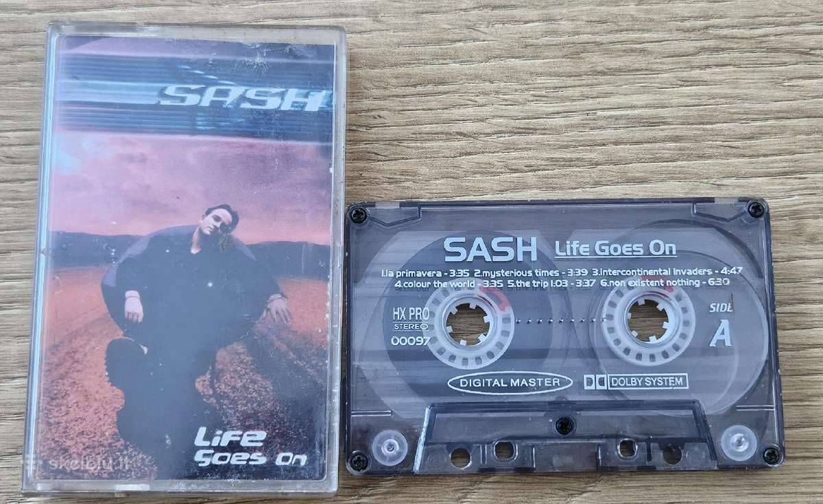 Kasetė Sash-life Goes On