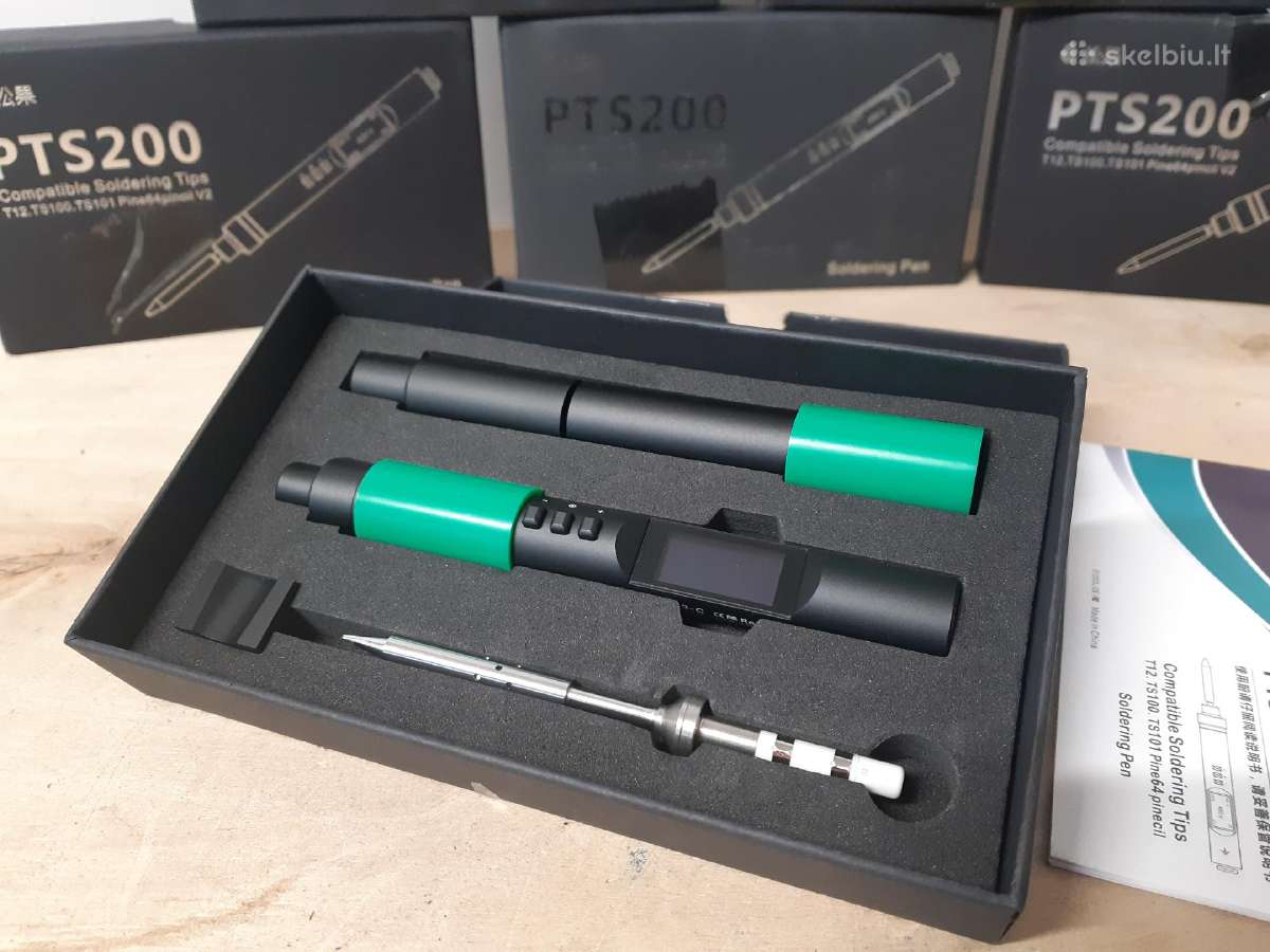 Nauji lituokliai Pts200 V2, papildomi antgaliai - nuotraukos Nr. 2