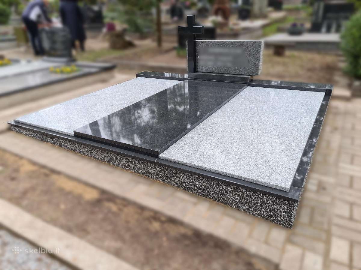 Antkapiniai Paminklai Kapų dengimas plokštėmis - nuotraukos Nr. 34