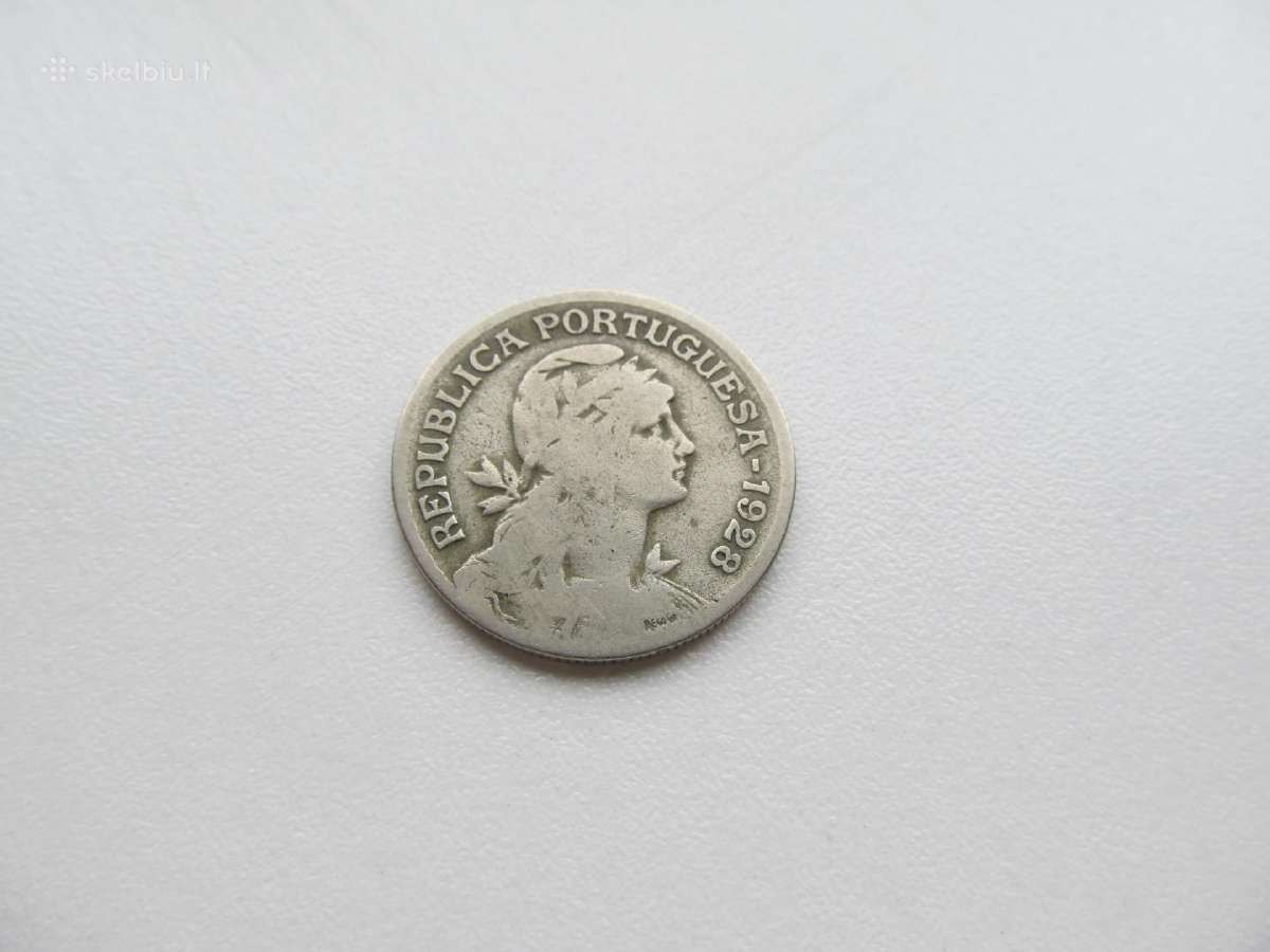 1 escudo , Portugalija , 1928 - nuotraukos Nr. 2