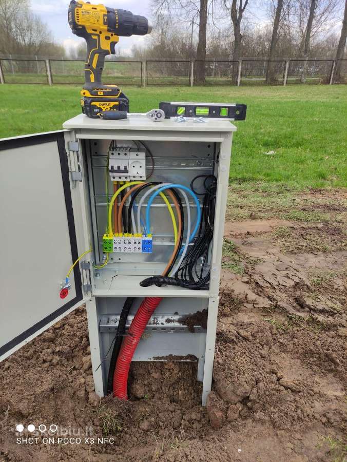 Naujas statybinis elektros skydas - 75€ - nuotraukos Nr. 2