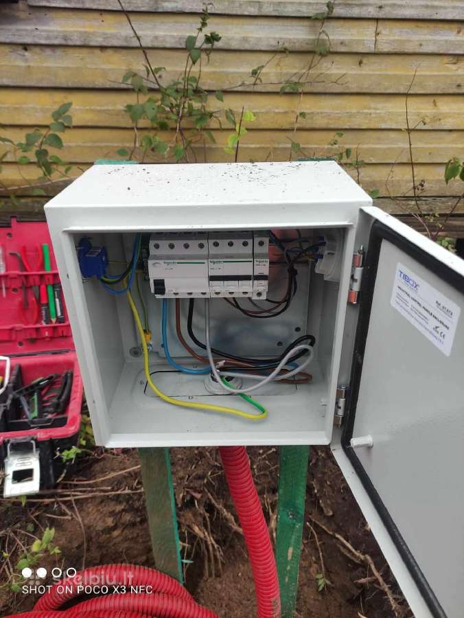 Naujas statybinis elektros skydas - 75€ - nuotraukos Nr. 11
