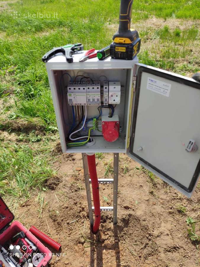 Naujas statybinis elektros skydas - 75€ - nuotraukos Nr. 13