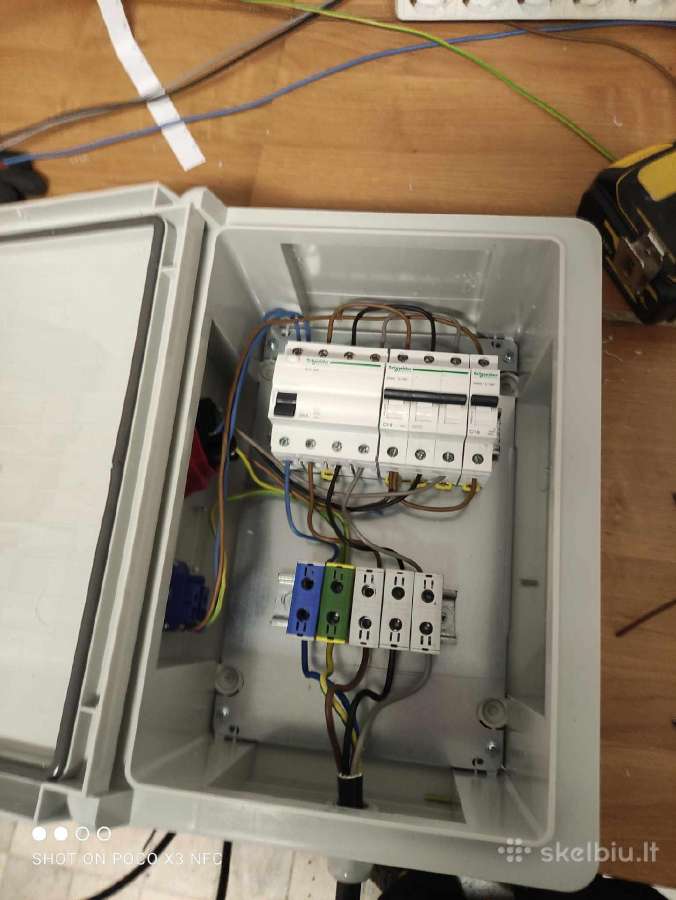 Naujas statybinis elektros skydas - 75€ - nuotraukos Nr. 15
