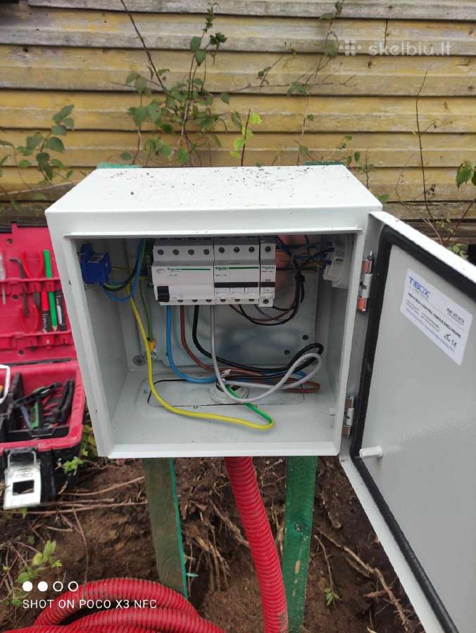 Naujas statybinis elektros skydas - 75€ - nuotraukos Nr. 16