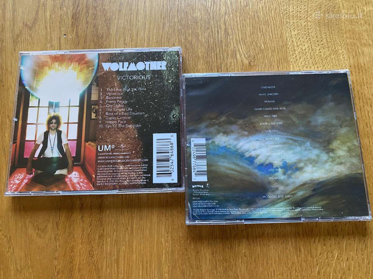 Originalūs Wolfmother kompaktiniai diskai - nuotraukos Nr. 2